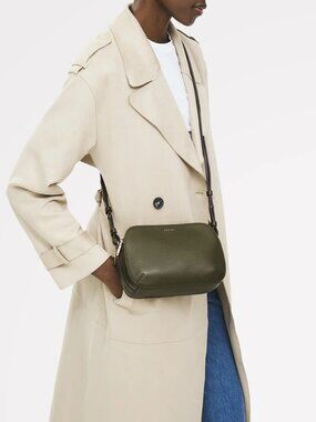 Radley London Olive Leather Medium Cross Body Bag-Great Gift